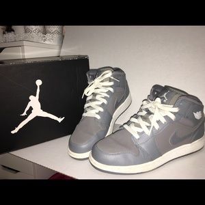 Jordan in gray